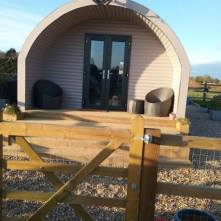 Heated Supersize Glamping Pod With Ensuite Bathroom, Wilburton, Nr Ely, Cambs Exteriör bild